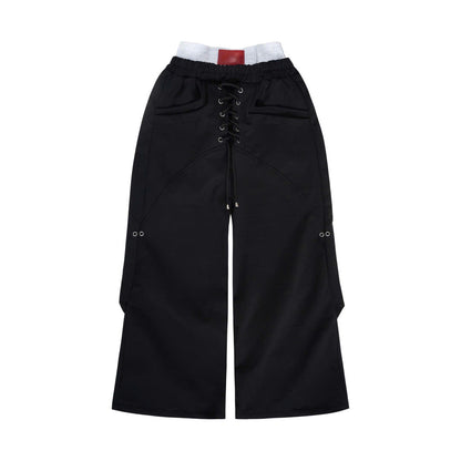 DOUBLE WAISTBAND SWEATPANTS