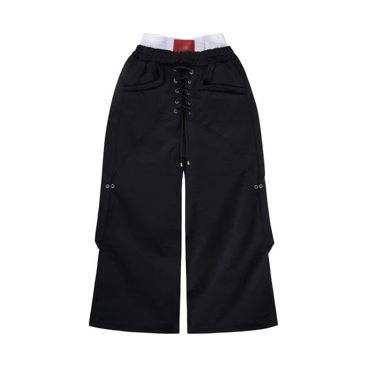 DOUBLE WAISTBAND SWEATPANTS