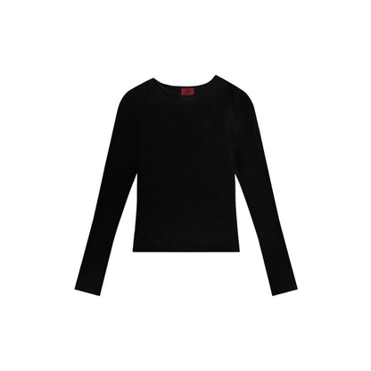 SLANTED SHOULDER LS (WOMAN)