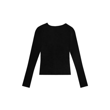 SLANTED SHOULDER LS (WOMAN)