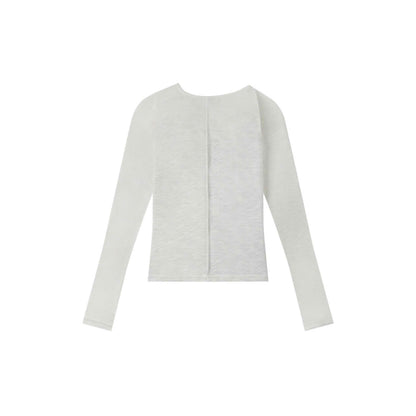 SLANTED SHOULDER LS (WOMAN)