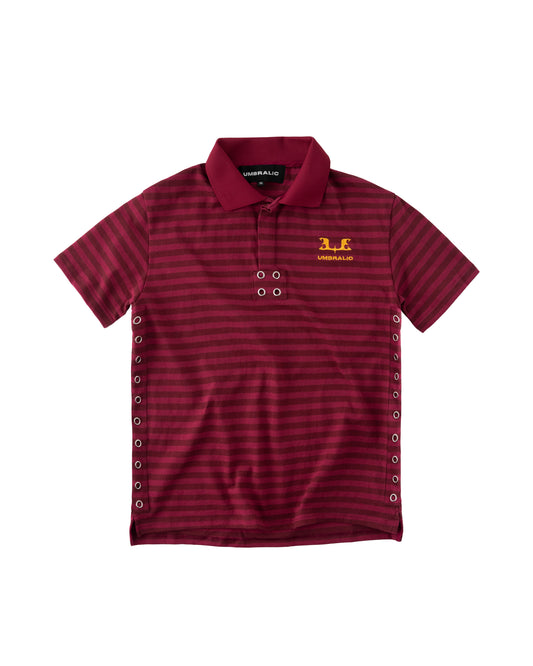 UMBL PINK STRIPED POLO