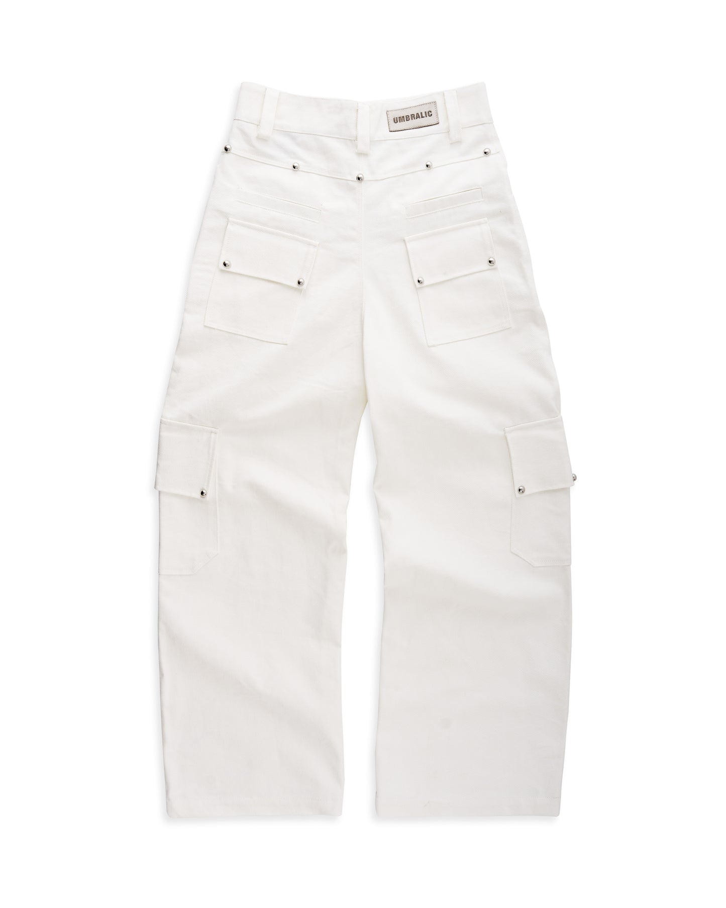 UMBL DP WHITE CARGO PANTS