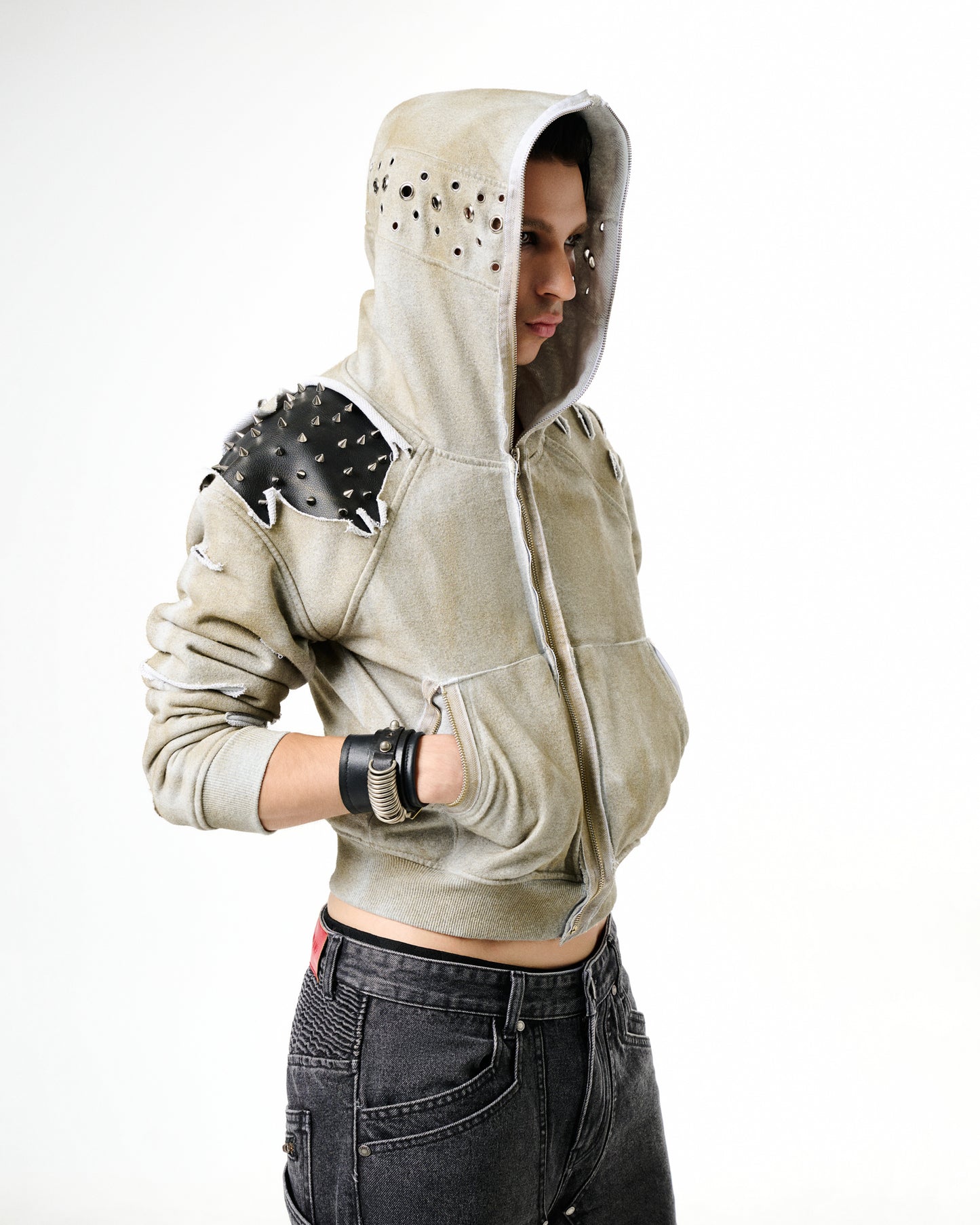 UMBL SLAYER DIRTYWASHED HOODIE ZIP