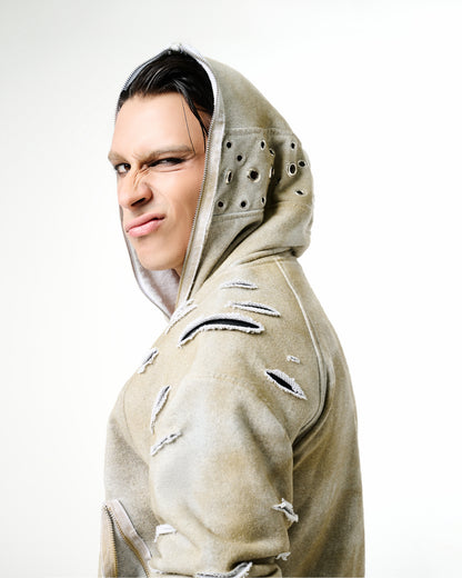 UMBL SLAYER DIRTYWASHED HOODIE ZIP