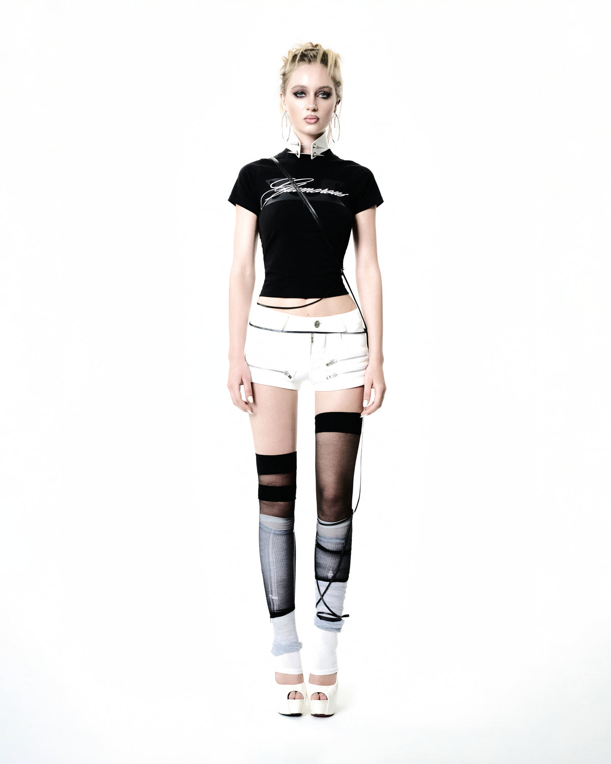 GLAMOROUS CUT-OUT TEE