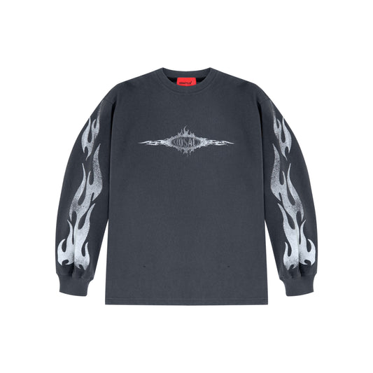 KIDSACT FLAME LS T-SHIRT