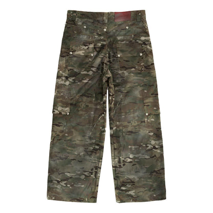 DP CAMO WASHED CARGO PANTS